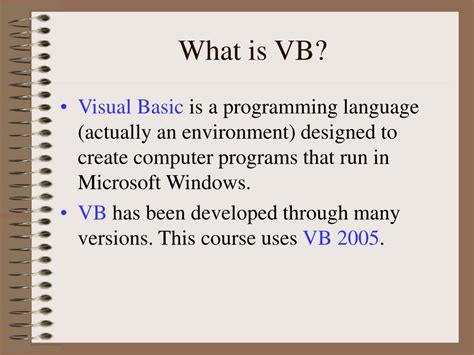 vb definition.